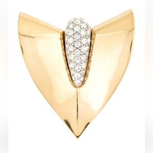 Vintage Givenchy Goldtone Brooch